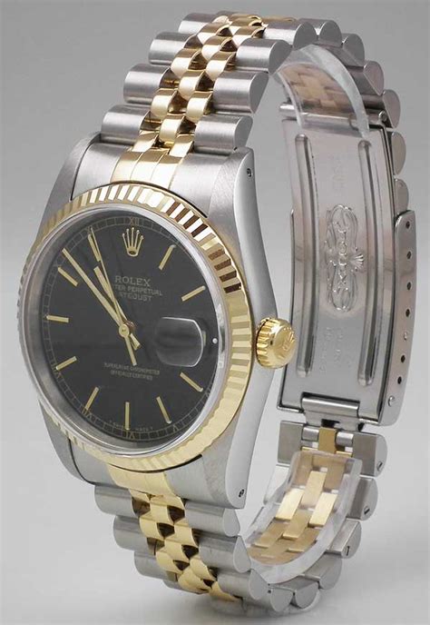 rolex oyster perpetual 18k 750.